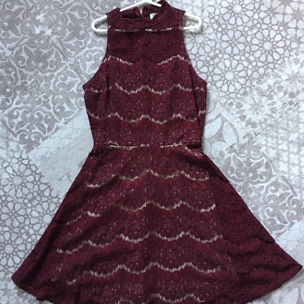 ✨Price Drop✨Red Lace Cocktail Dress